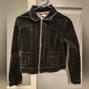 Lee Black Zipup Jacket XS